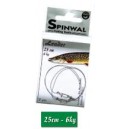 Przypon wolframowy Spinwal 25 cm 6 kg